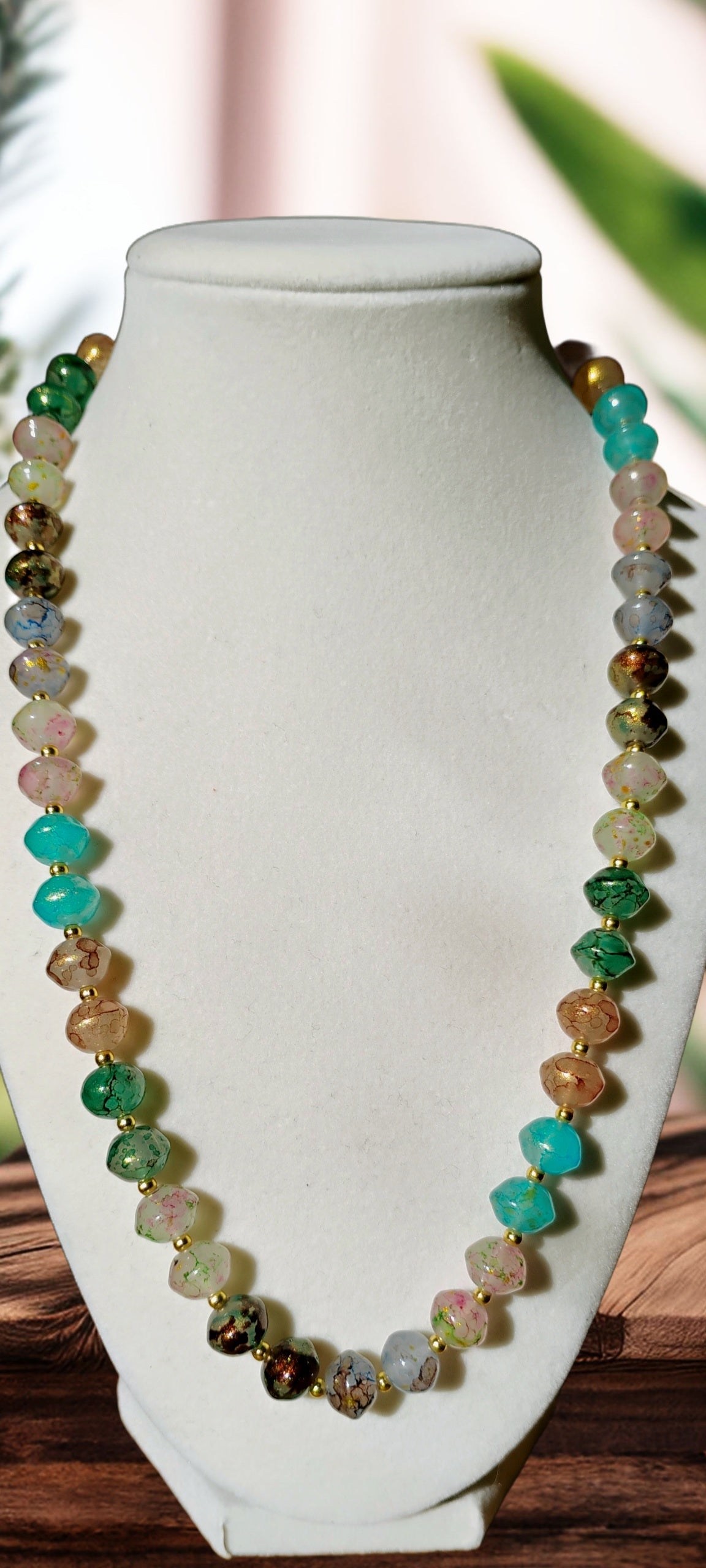 Beautiful multi color necklace