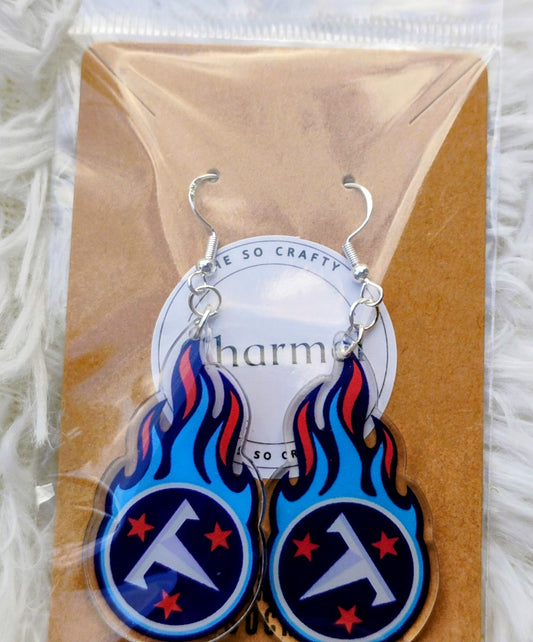 Ready for the game sports Earrings